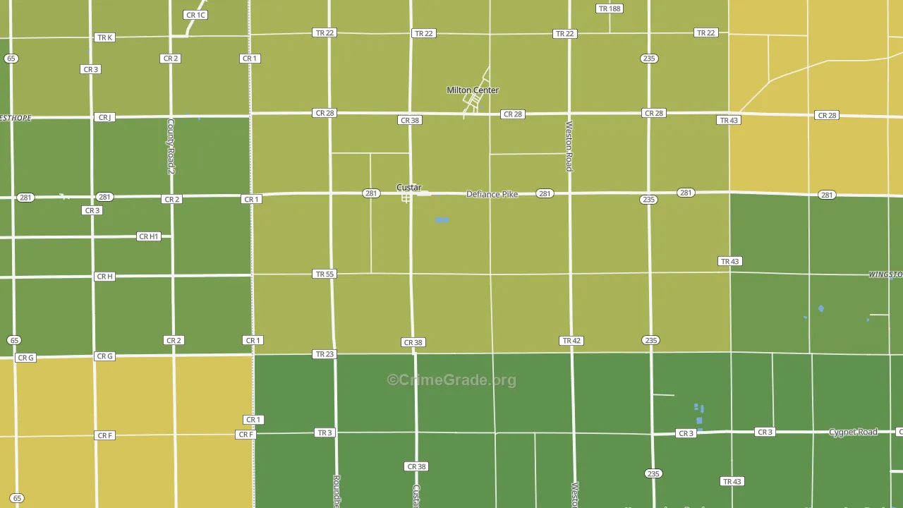 Rates and Maps | CrimeGrade.org