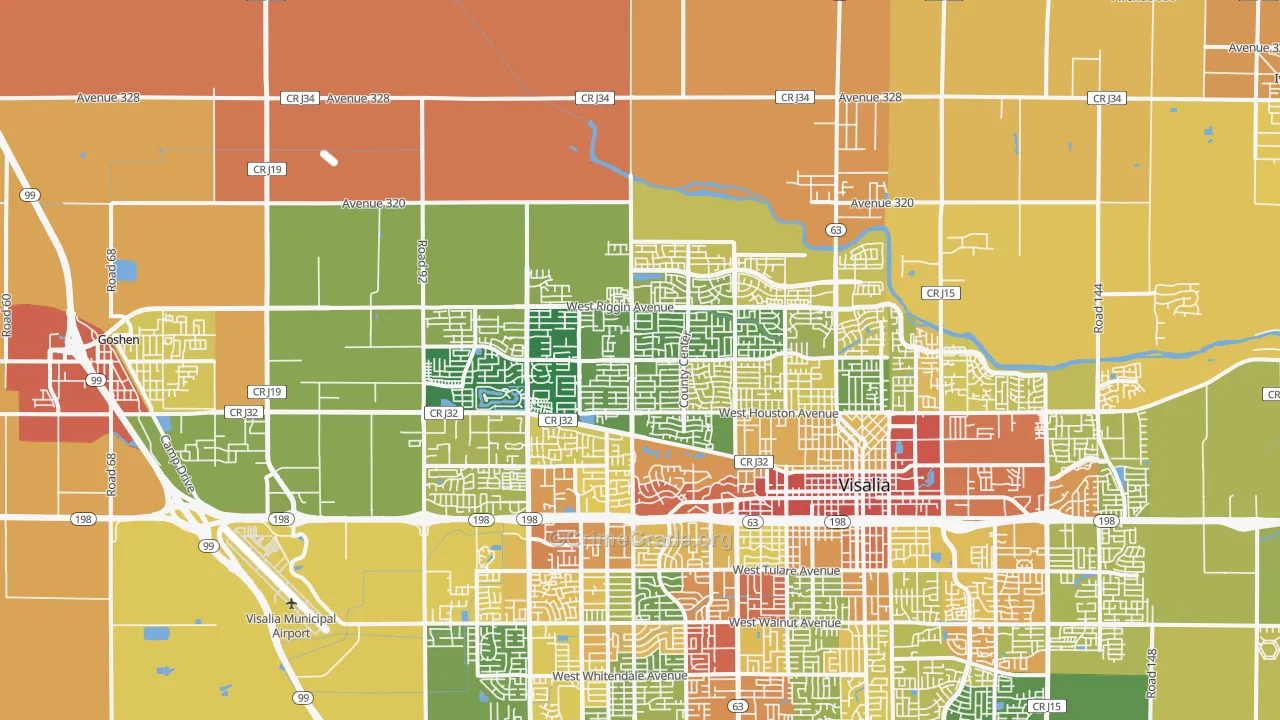 Rates and Maps | CrimeGrade.org