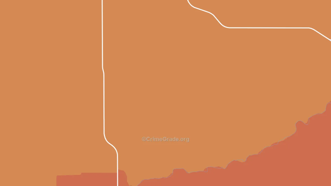 Alanreed, TX Map of Burglary Rates