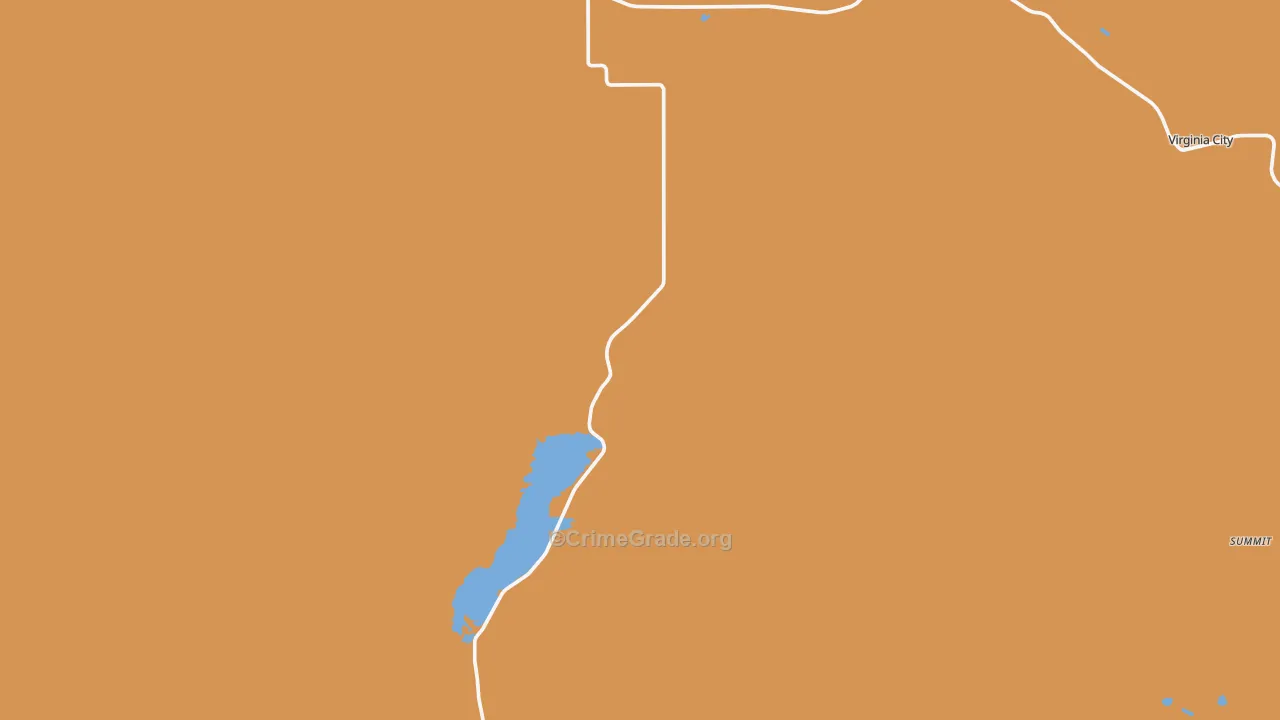 Alder, MT Map of Burglary Rates