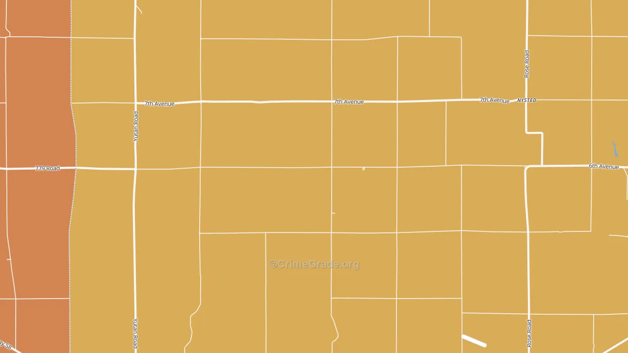 Boelus, NE Map of Burglary Rates