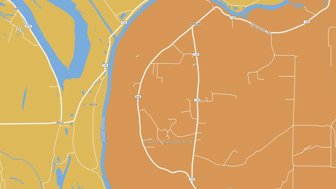 Book, LA Map of Burglary Rates