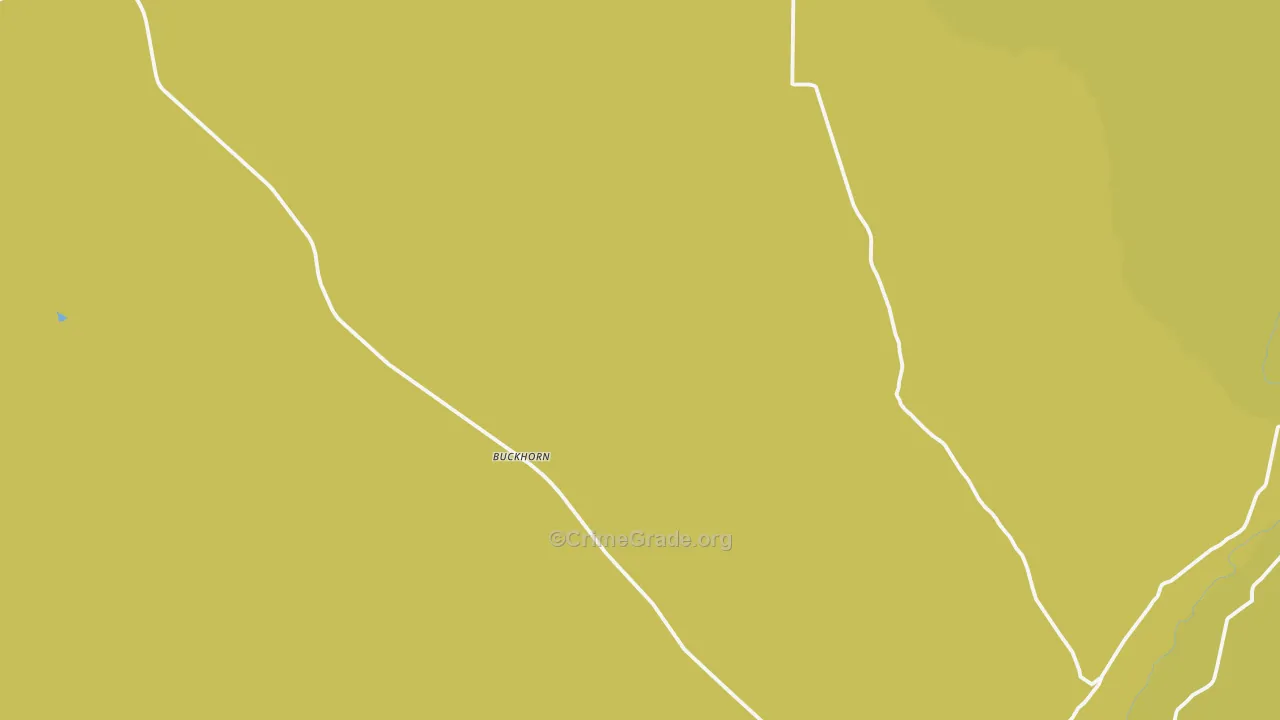 Buckhorn, NM Map of Burglary Rates
