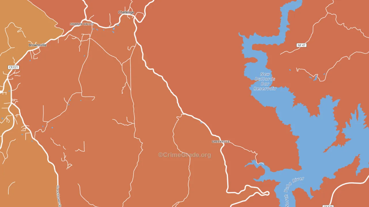 Challenge, CA Map of Burglary Rates