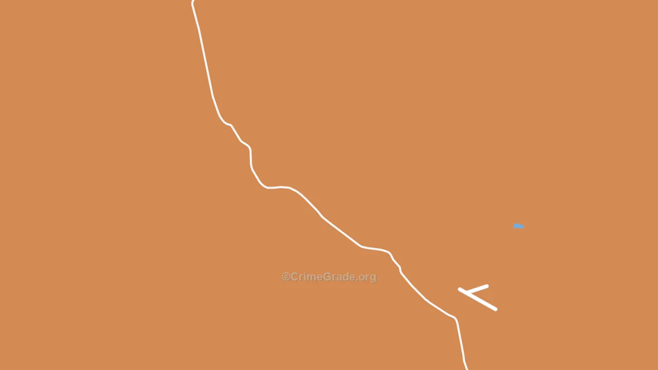 Como, CO Map of Burglary Rates