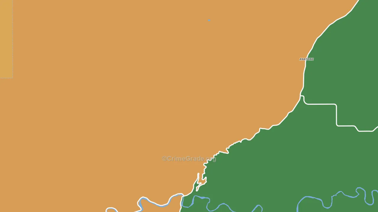 Craige, WA Map of Burglary Rates