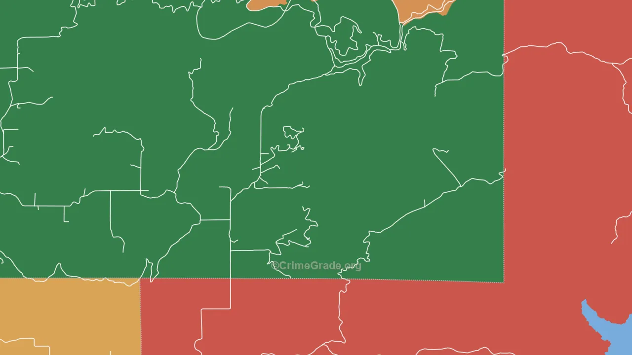 Crescent, ID Map of Burglary Rates