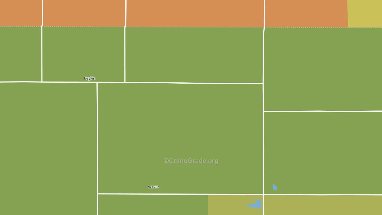 Daykin, NE Map of Burglary Rates