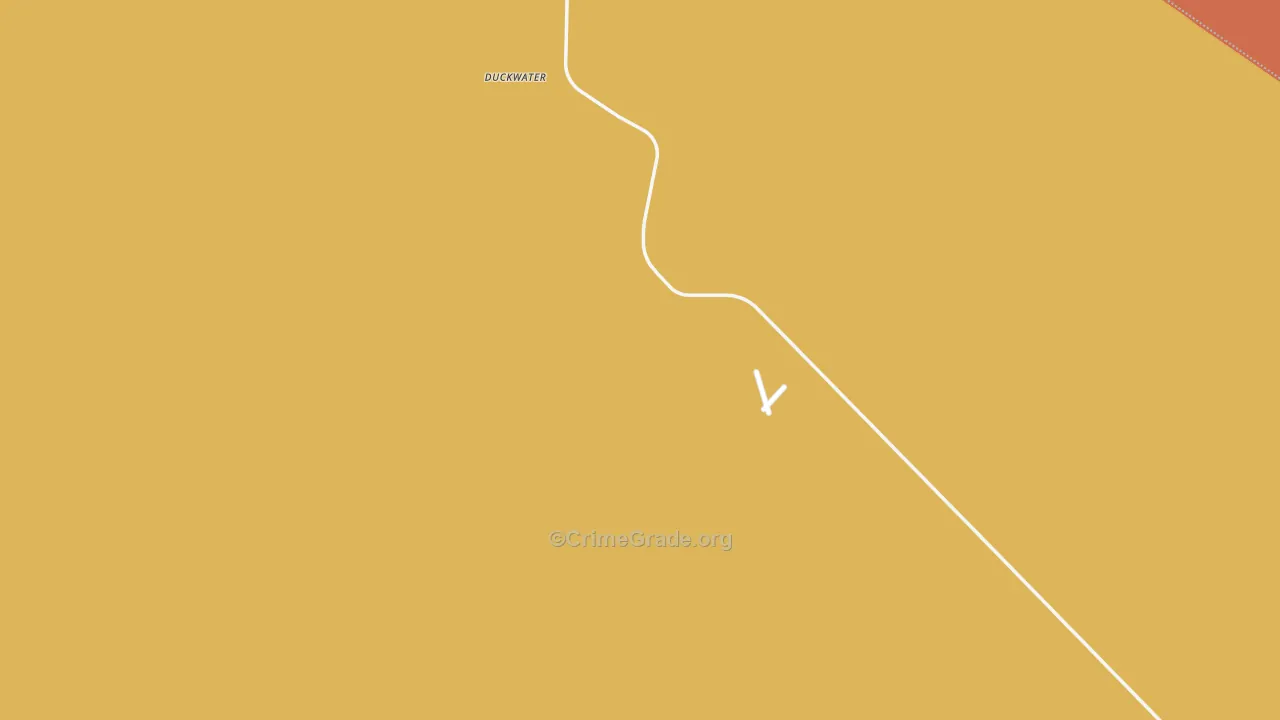 Duckwater, NV Map of Burglary Rates