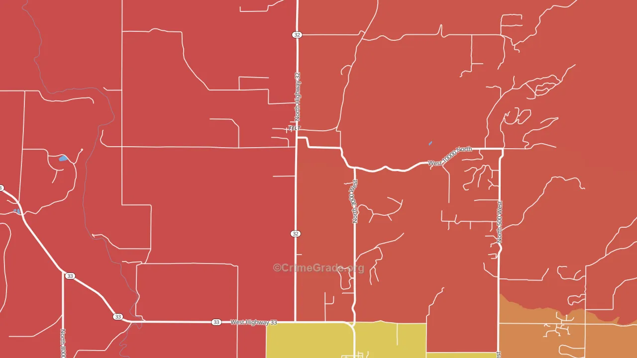 Felt, ID Map of Burglary Rates
