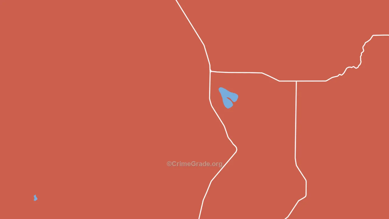 Fields, OR Map of Burglary Rates