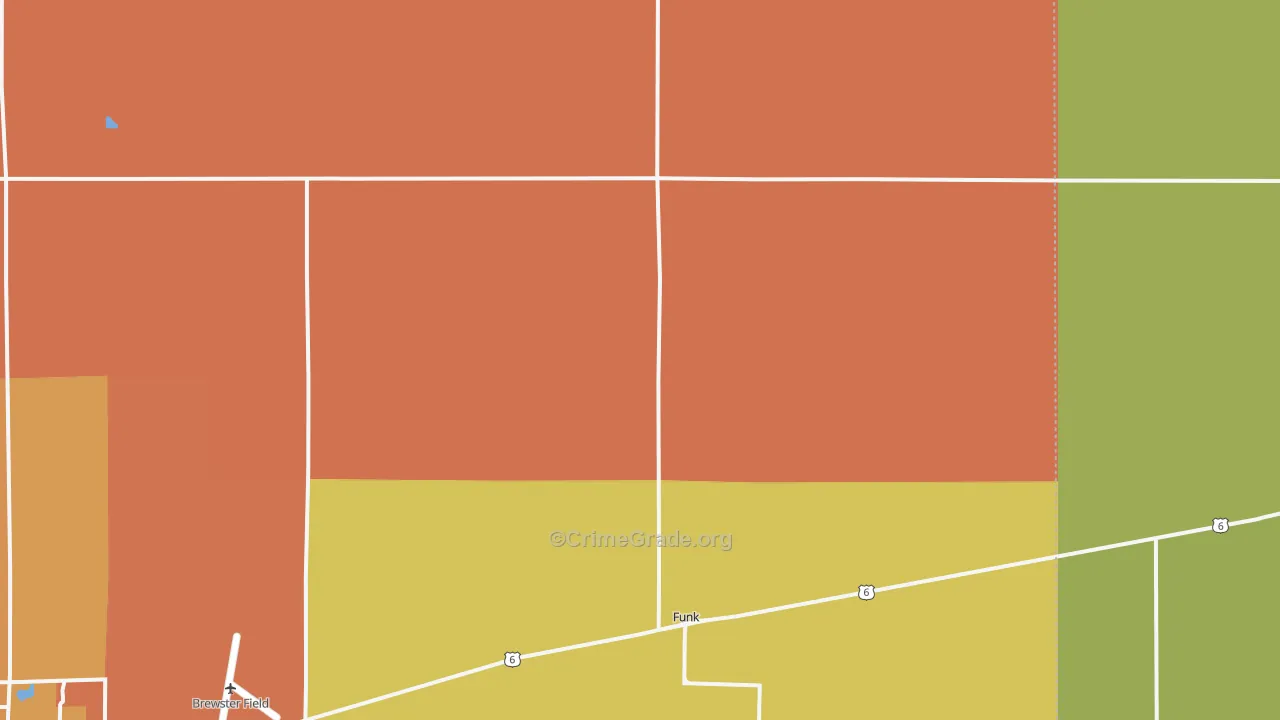 Funk, NE Map of Burglary Rates