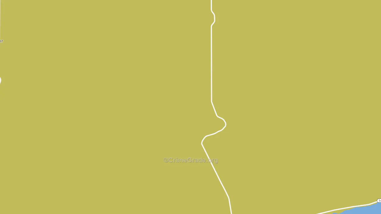 Goodnoe Hills, WA Map of Burglary Rates