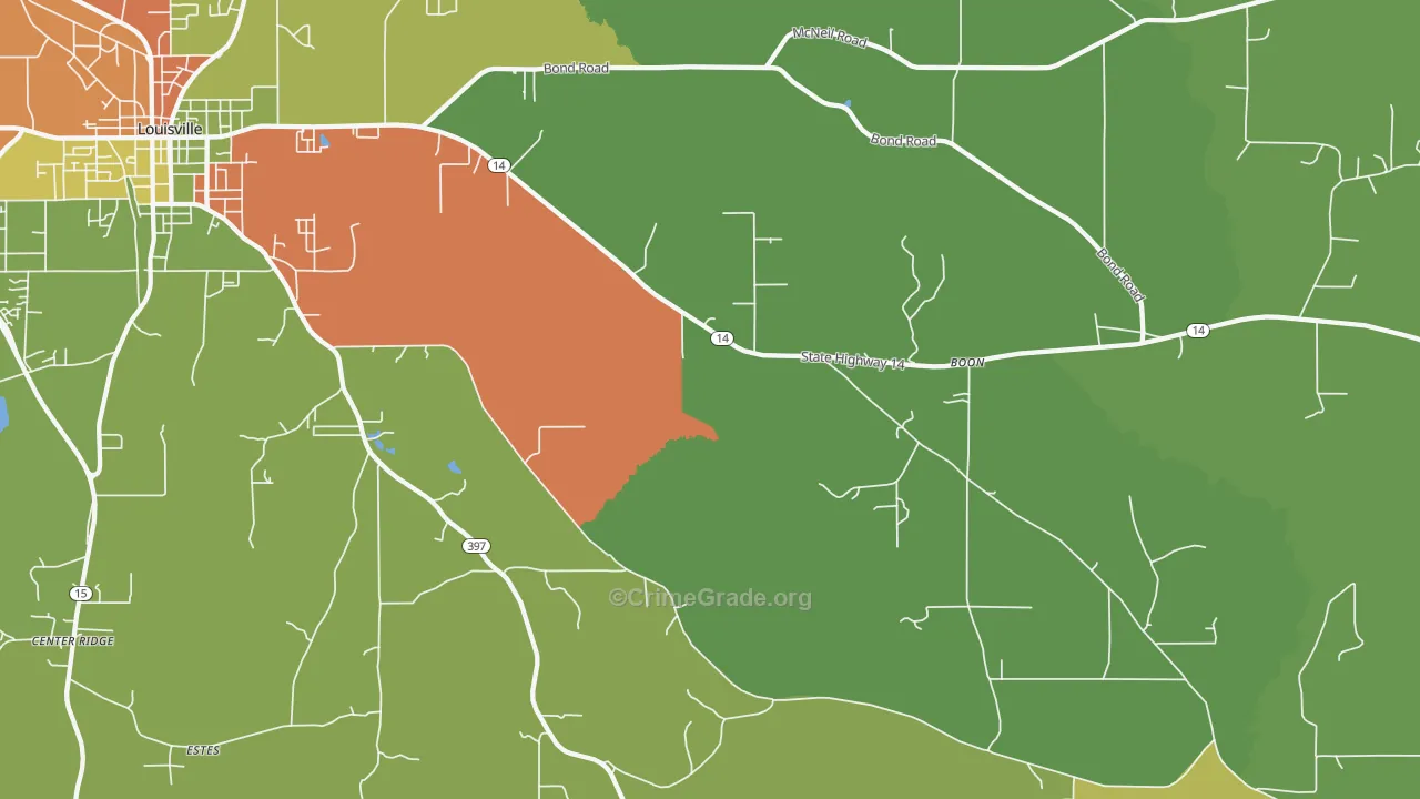Handle, MS Map of Burglary Rates