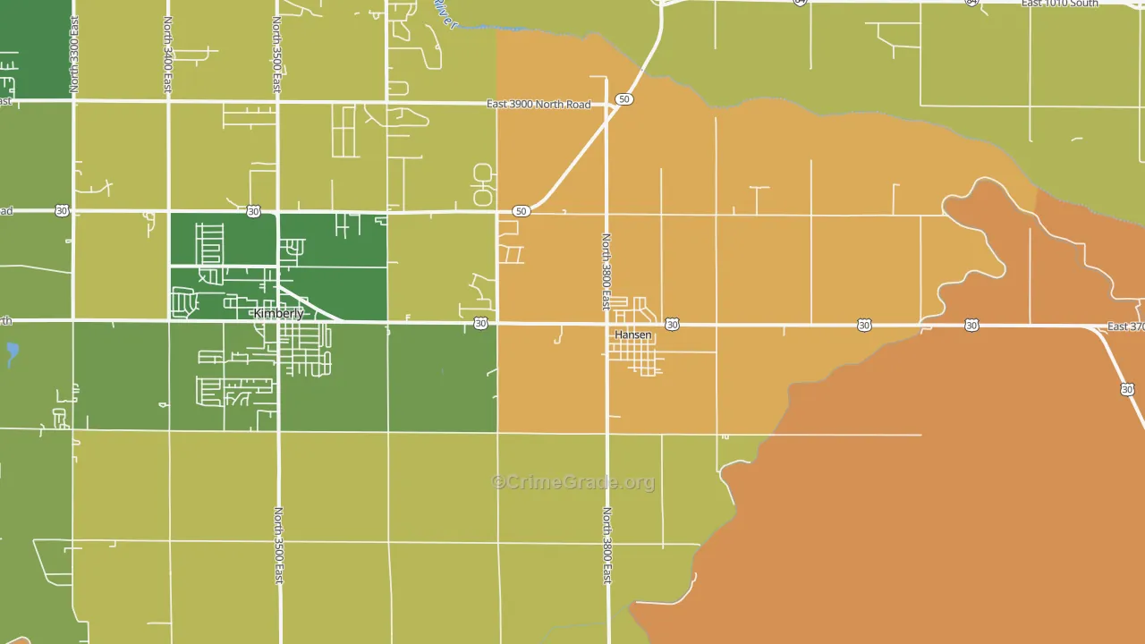 Hansen, ID Map of Burglary Rates