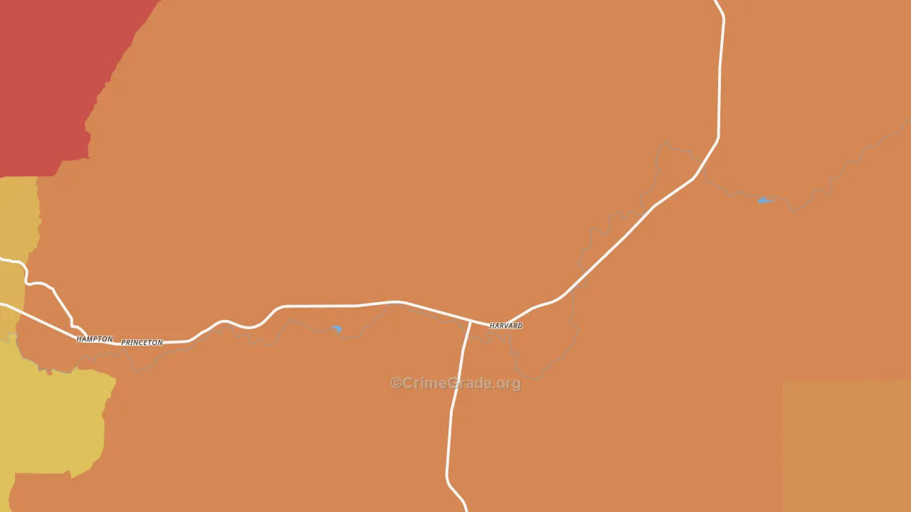 Harvard, ID Map of Burglary Rates