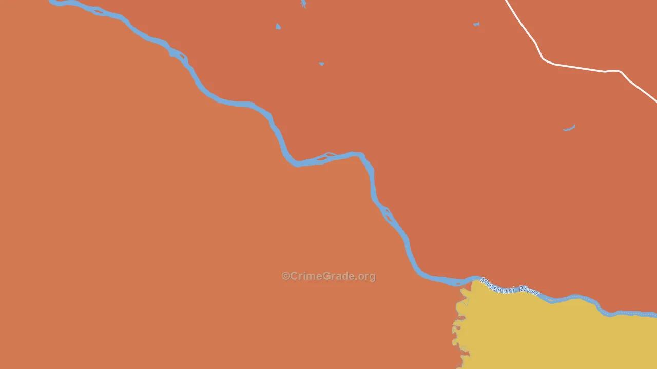Iliad, MT Map of Burglary Rates