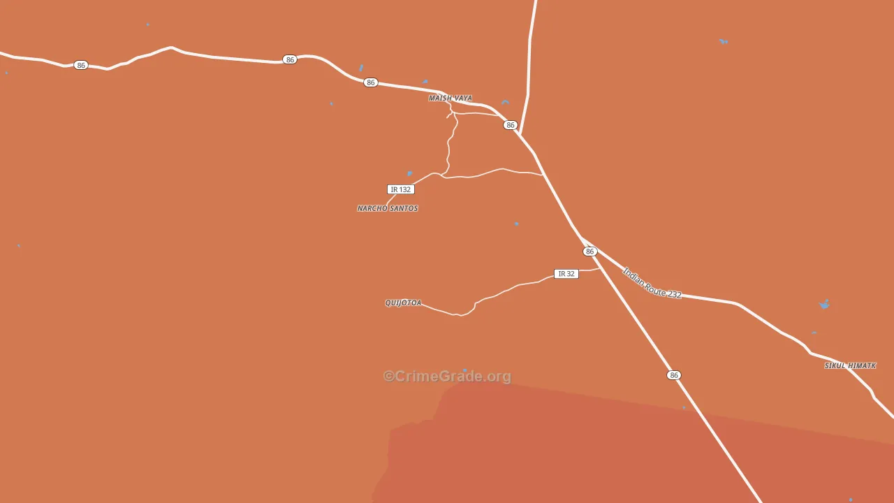 Kaihon Kug, AZ Map of Burglary Rates