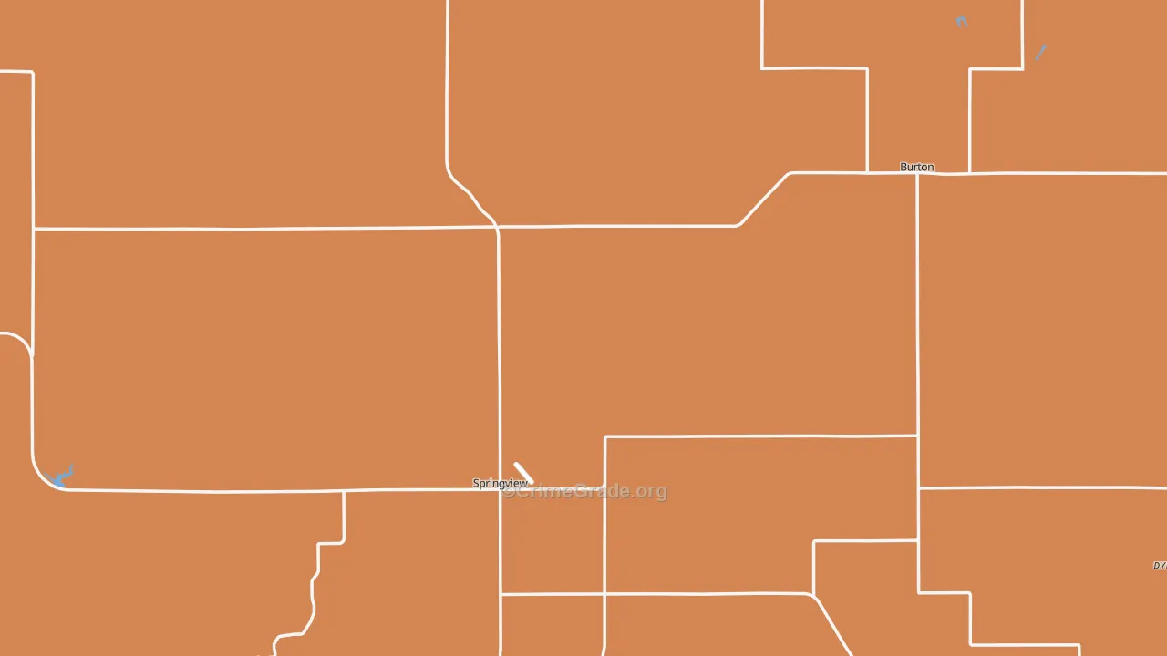 Keya Paha County, NE Map of Burglary Rates