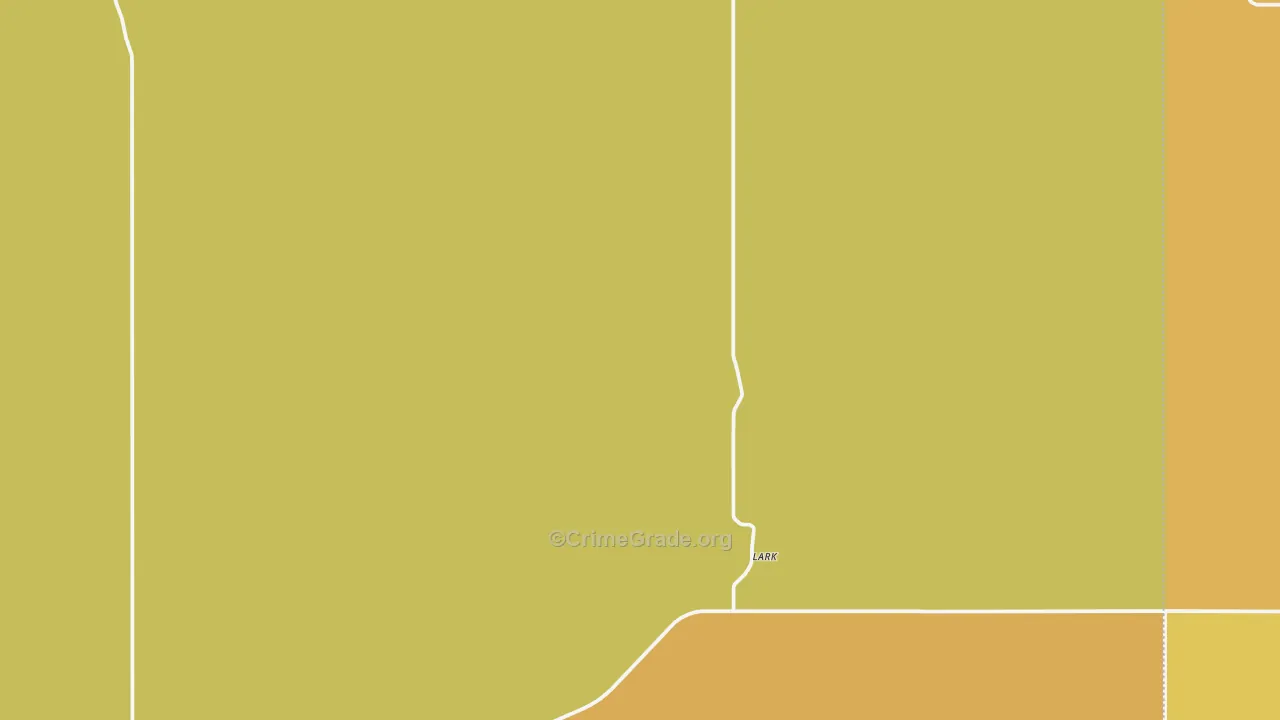 Lark, ND Map of Burglary Rates