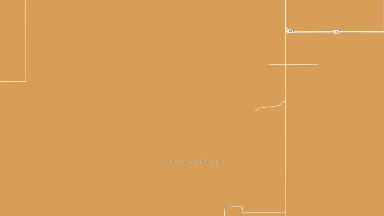 Lingo, NM Map of Burglary Rates