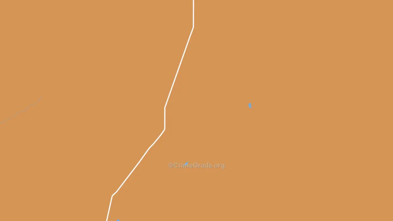 Llaves, NM Map of Burglary Rates