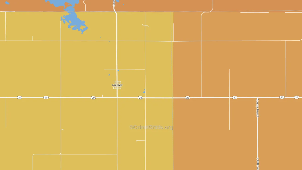 Logan, SD Map of Burglary Rates