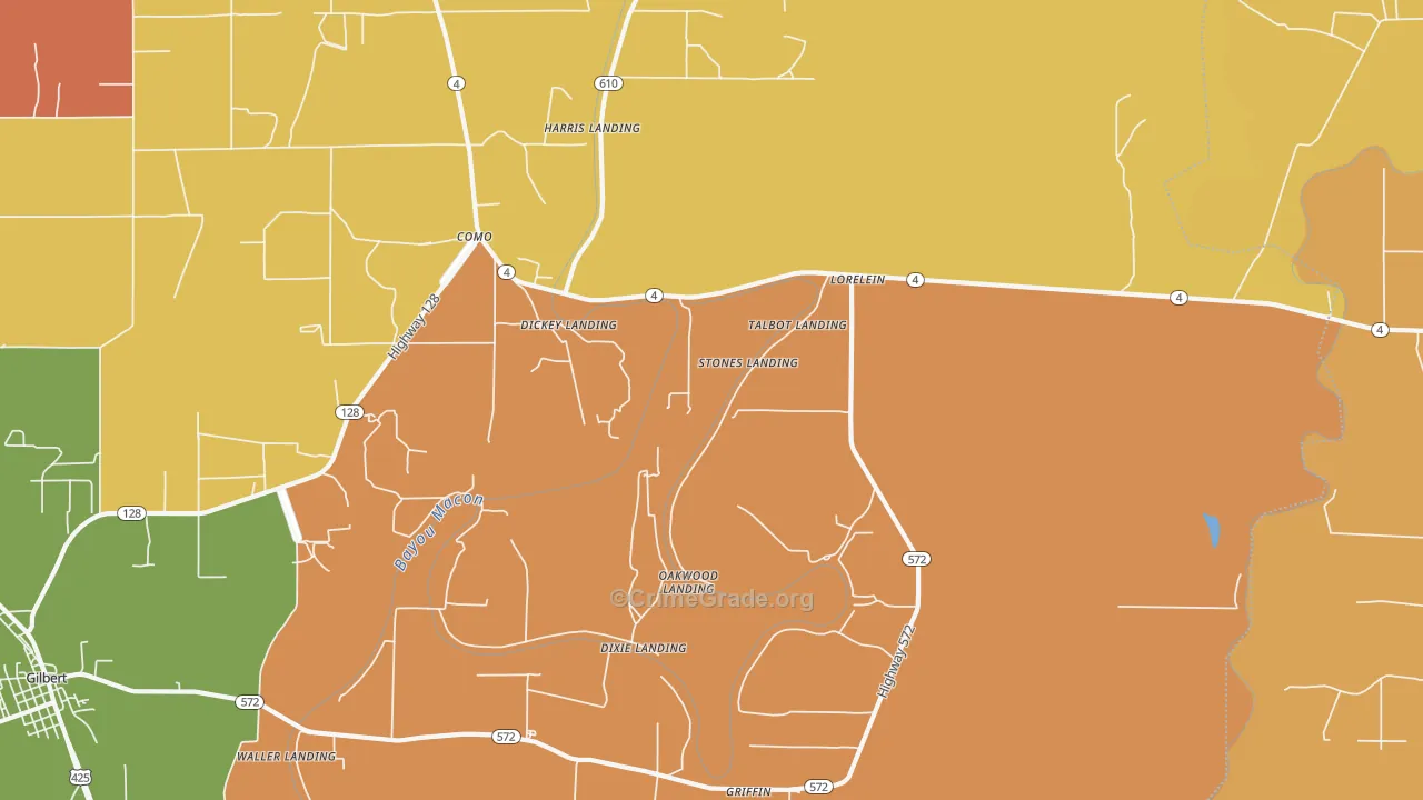 Lorelein, LA Map of Burglary Rates