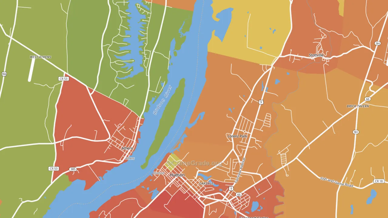 Lorenz Park, NY Map of Burglary Rates