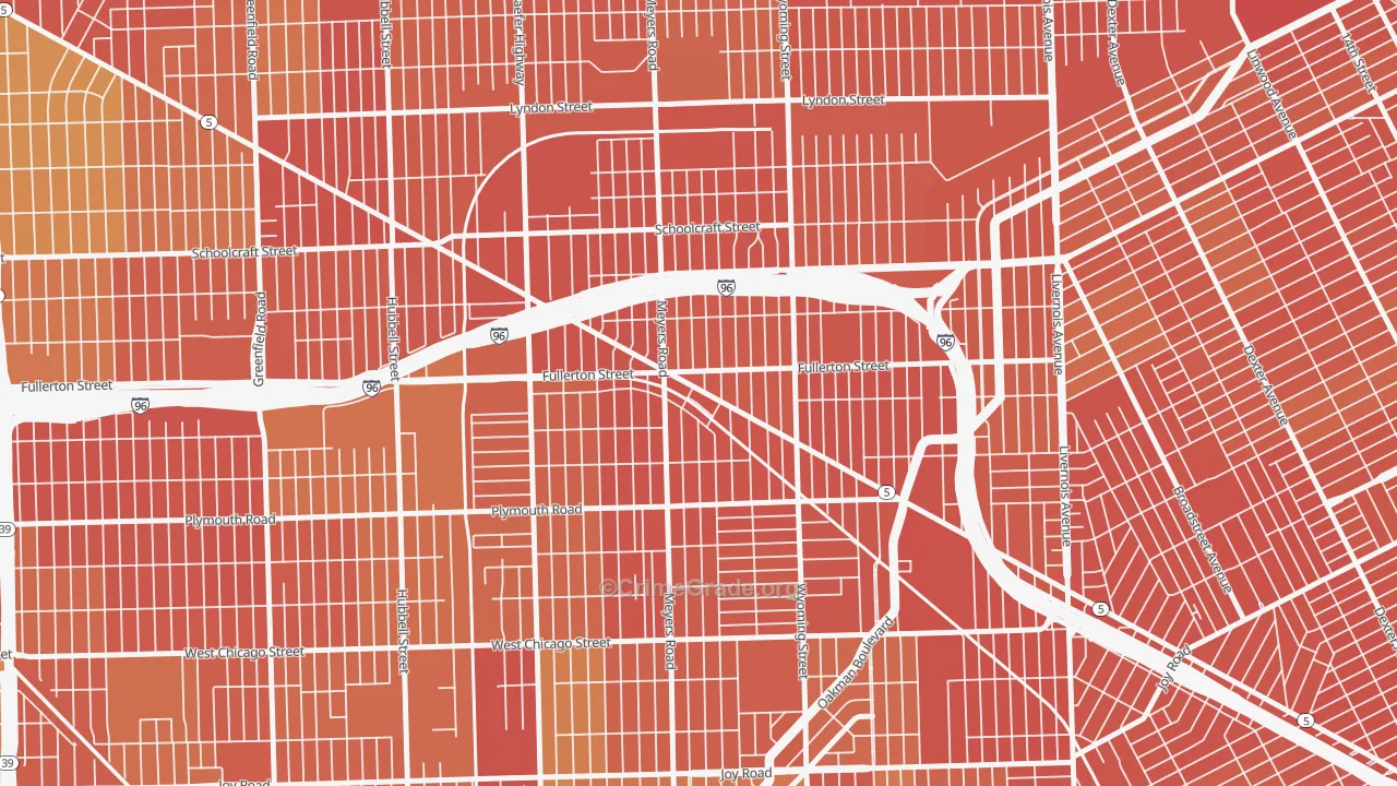MacKenzie, Detroit, MI Map of Burglary Rates