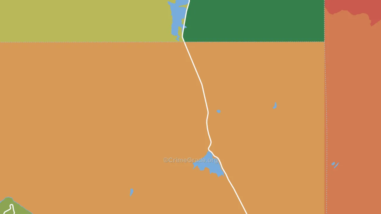 Maher, CO Map of Burglary Rates