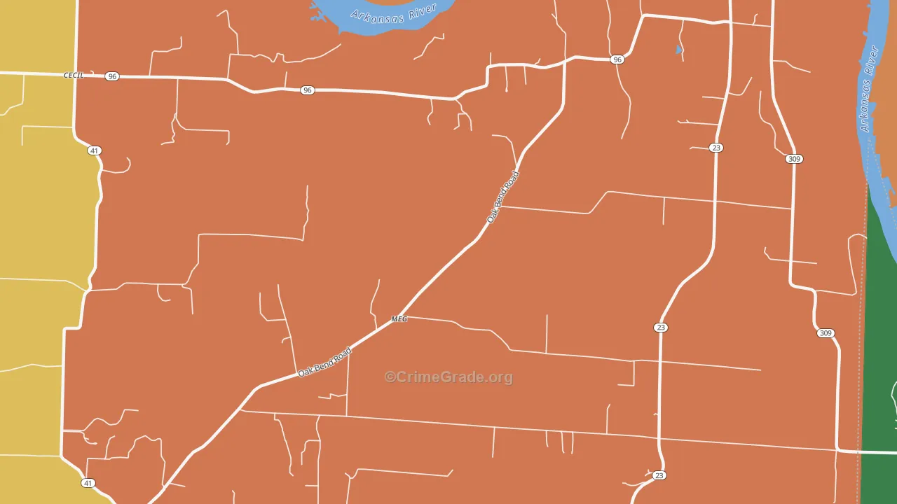 Meg, AR Map of Burglary Rates