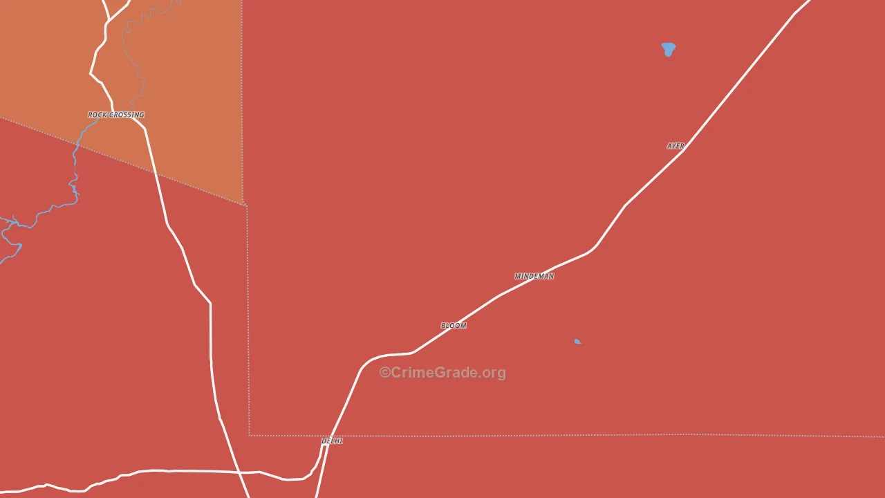 Model, CO Map of Burglary Rates