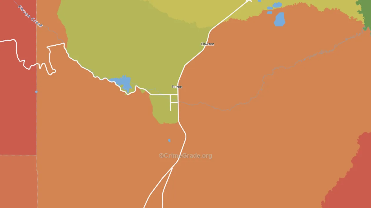 Molen, UT Map of Burglary Rates