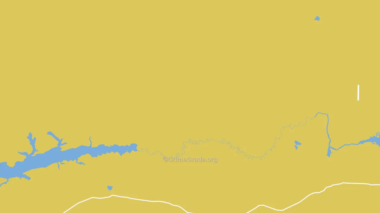 Monida, MT Map of Burglary Rates