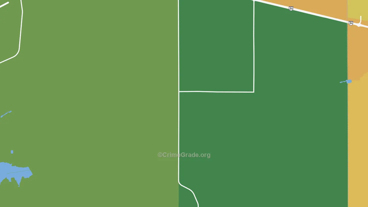 Morrow County, OR Map of Burglary Rates
