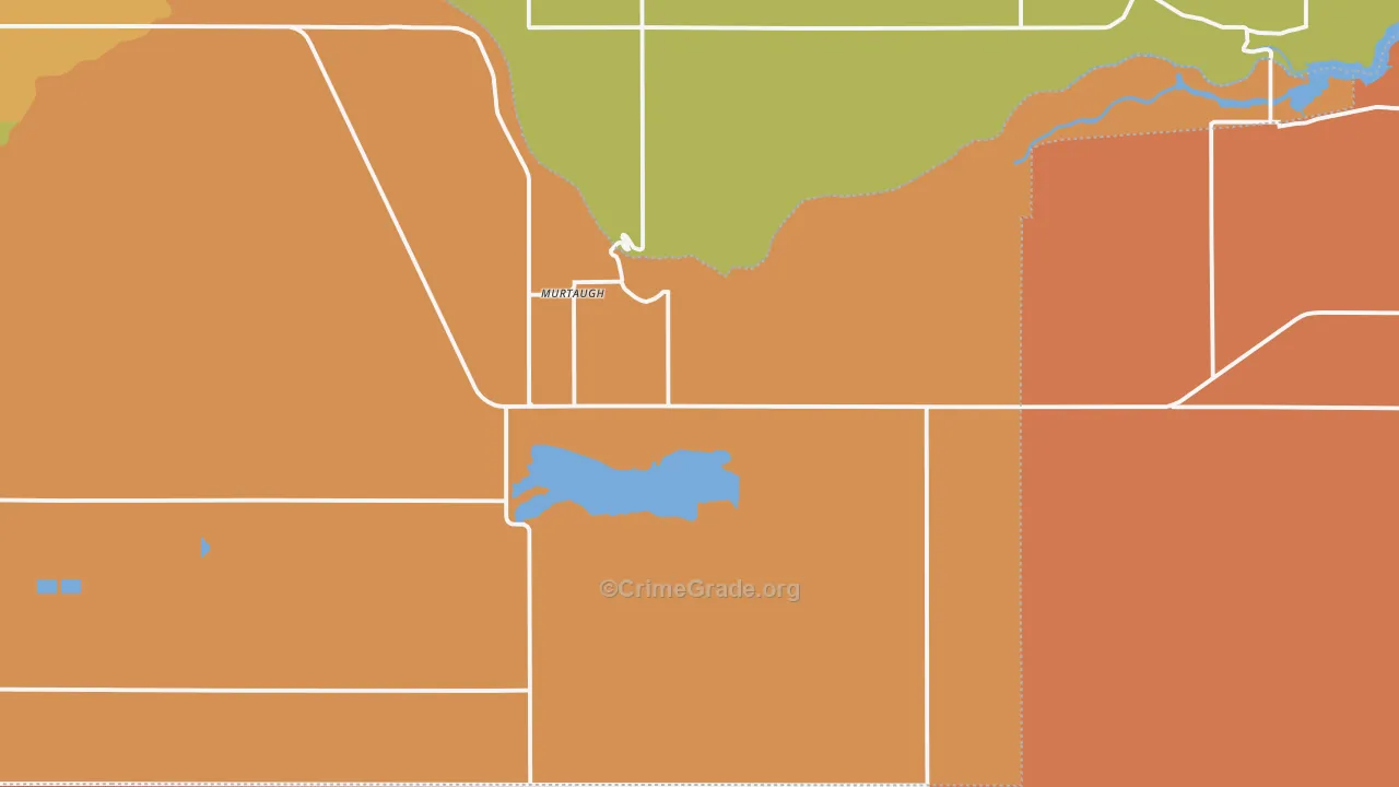 Murtaugh, ID Map of Burglary Rates