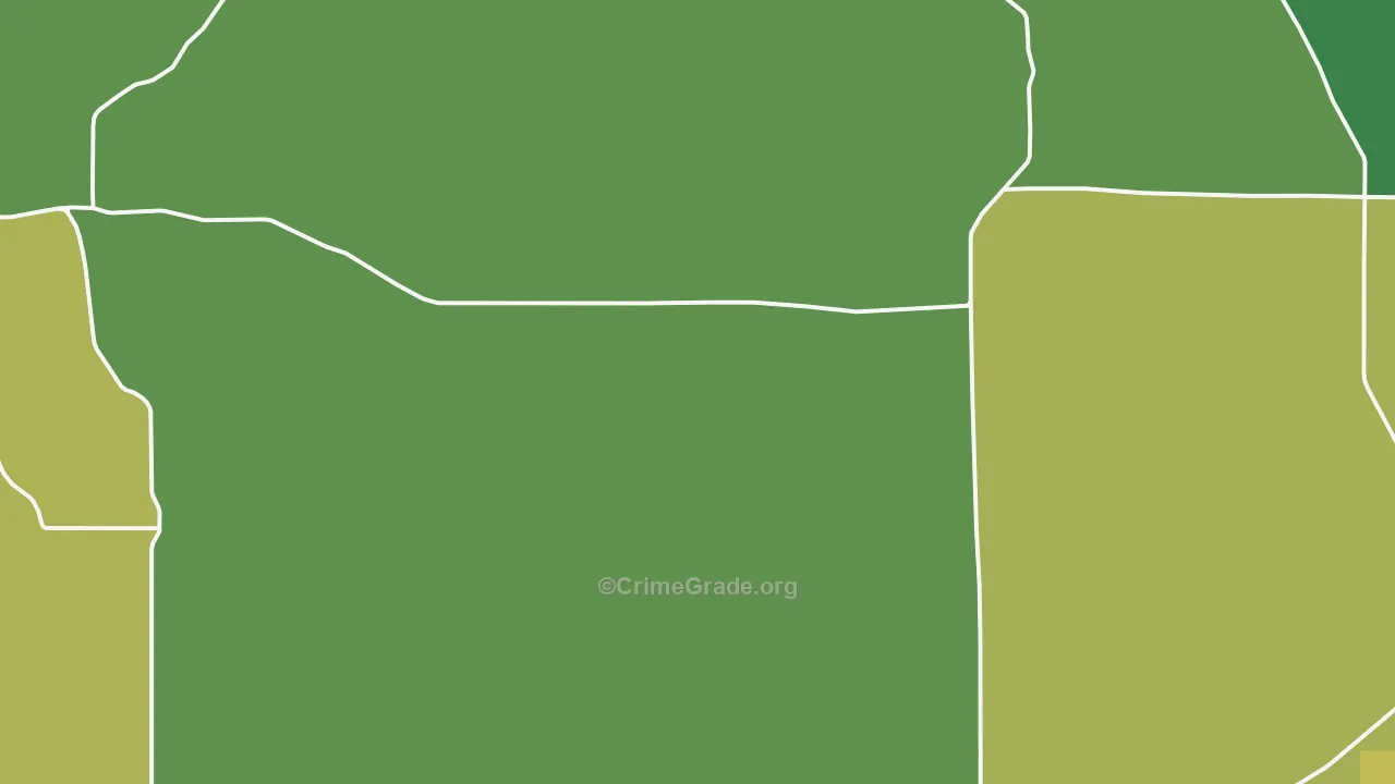 Myrick, OR Map of Burglary Rates