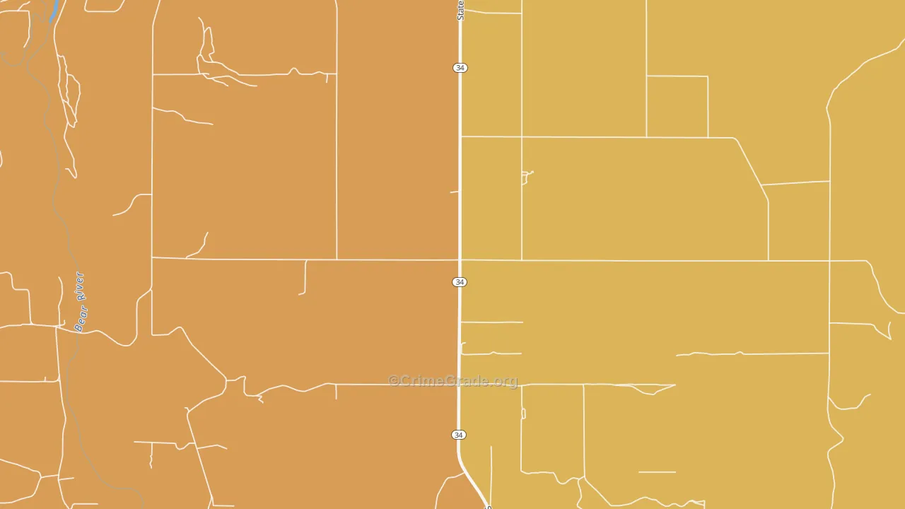 Niter, ID Map of Burglary Rates