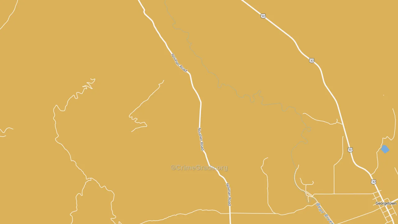 Nounan, ID Map of Burglary Rates