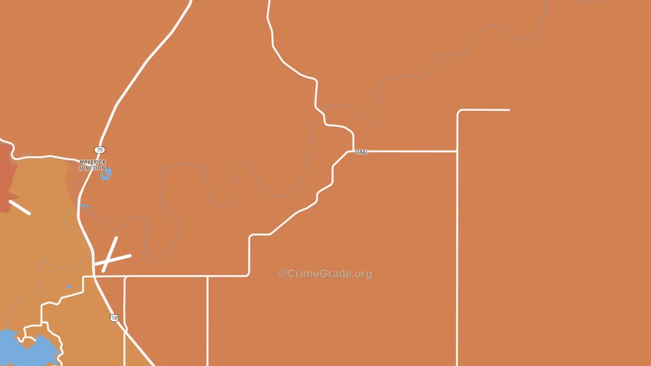 Oral, SD Map of Burglary Rates