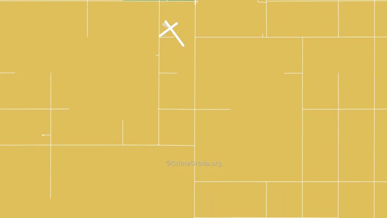 Owattonna, SD Map of Burglary Rates