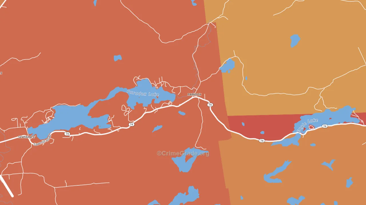 Paradox, NY Map of Burglary Rates