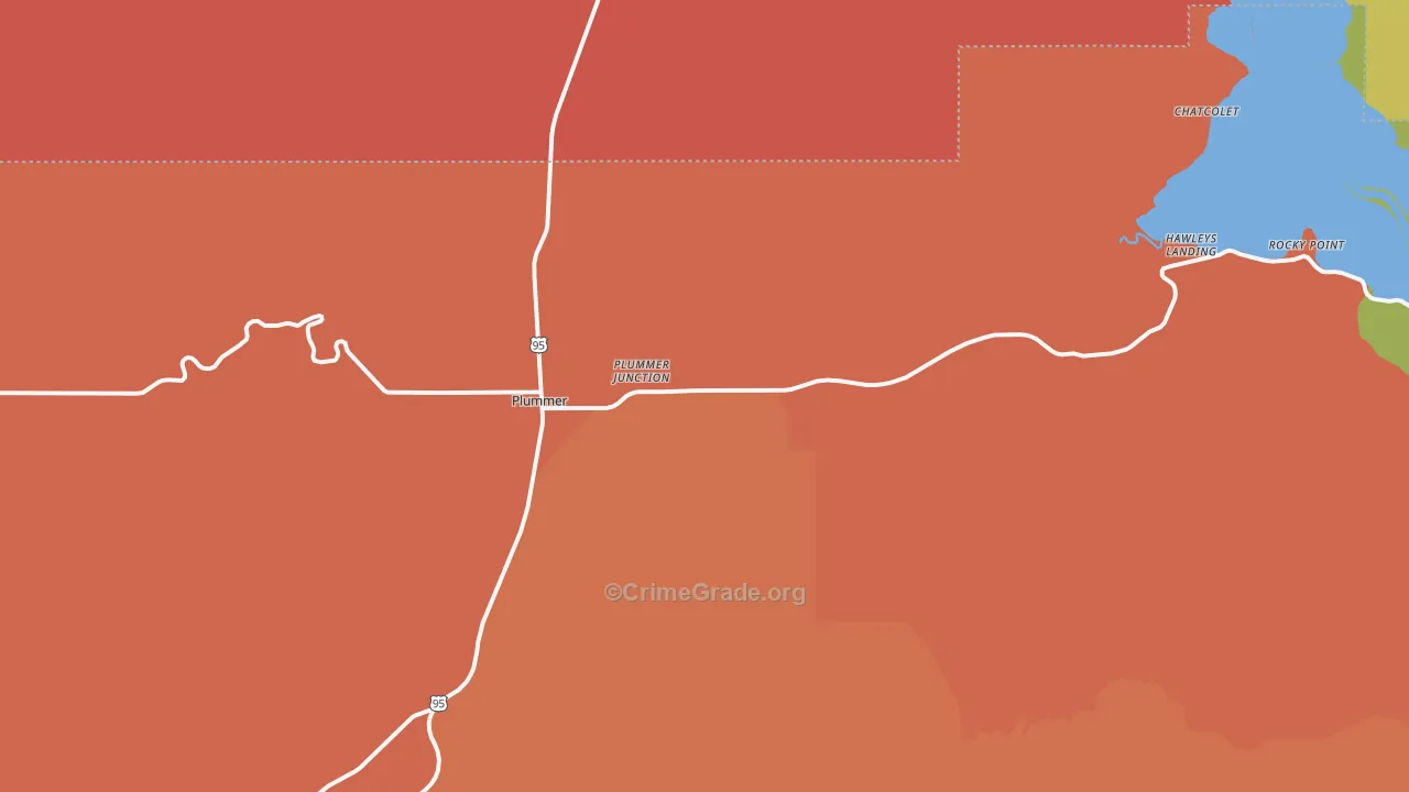 Parkline, ID Map of Burglary Rates