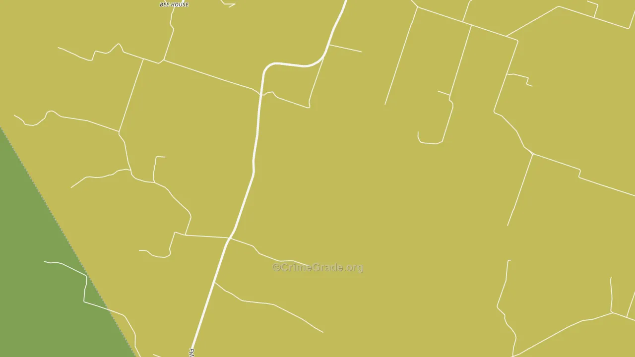 Pearl, TX Map of Burglary Rates