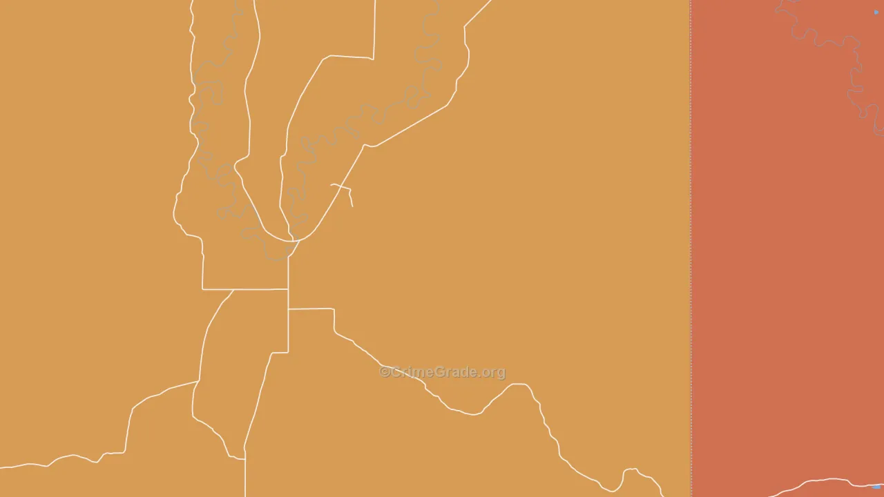Pegram, ID Map of Burglary Rates