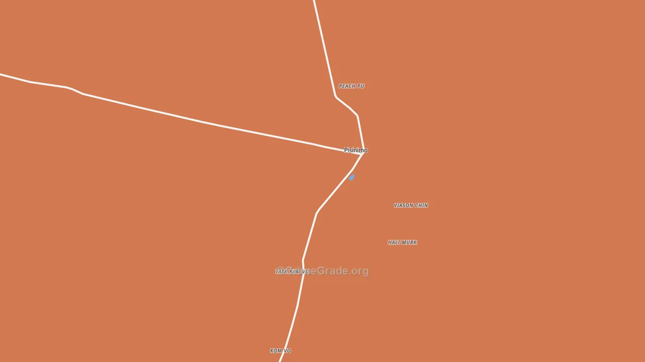 Pisinemo, AZ Map of Burglary Rates