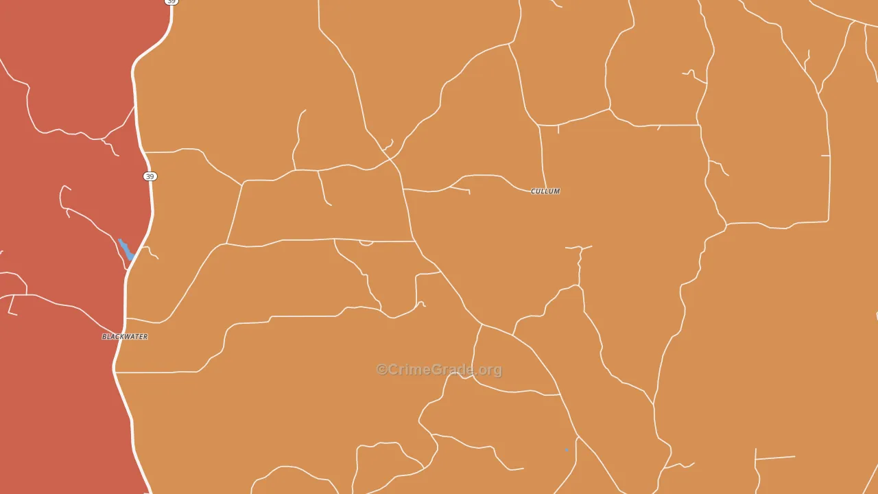 Prismatic, MS Map of Burglary Rates
