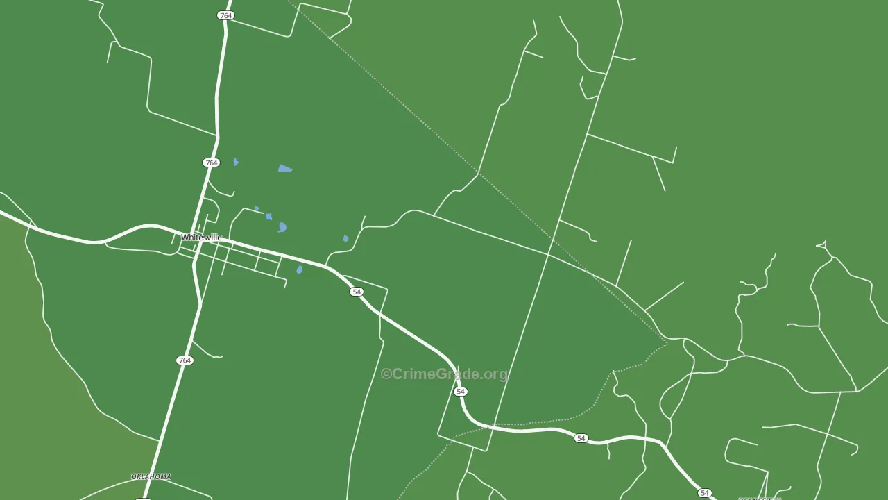 Ralph, KY Map of Burglary Rates