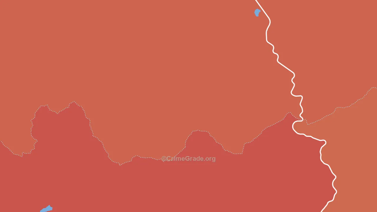 Rand, CO Map of Burglary Rates
